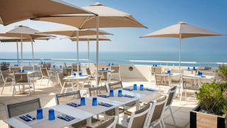 Vue de la terrasse du bar La Terrasse Alliance Pornic