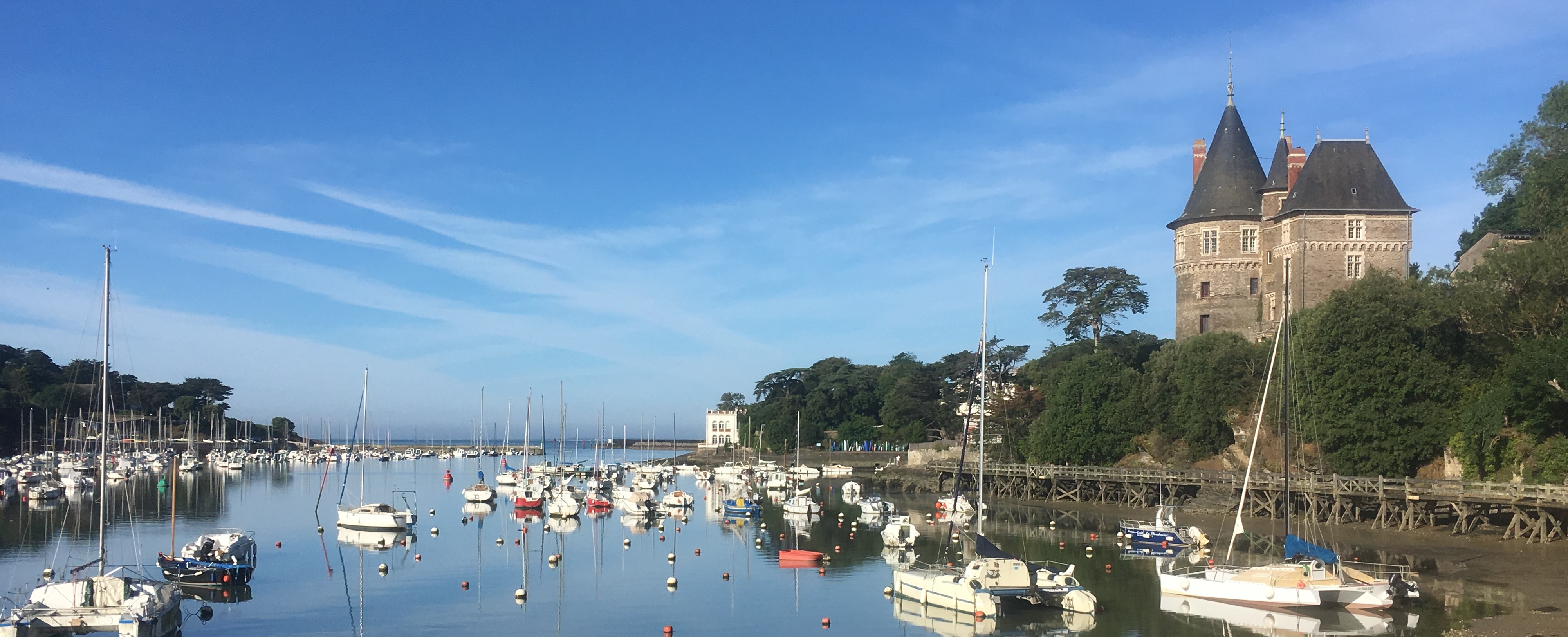Château de Pornic pour la course Courir à Pornic